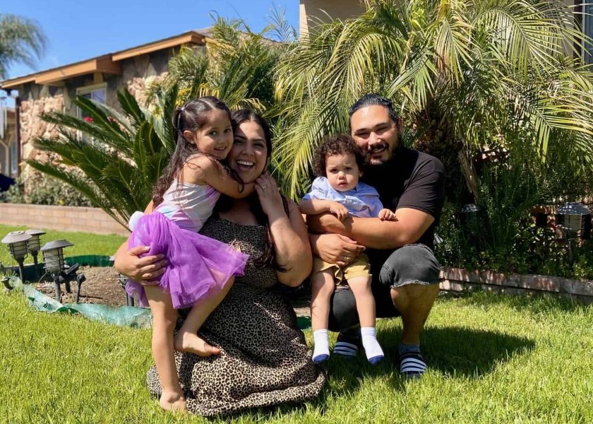 The author, Veronica L. Tapia, with her family